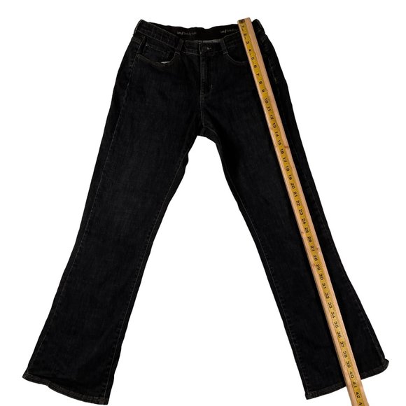 Lee Jeans Women's Sinfully Soft Boot Cut Denim 5-Pocket Dark Wash Blue 30/32 - Picture 9 of 13